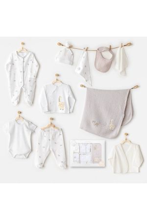 Andywawa - Andywawa Erkek Bebek 10 Parça Hastane Seti