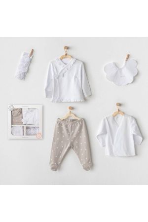 Andywawa - Andywawa Kız Bebek Hastane Seti 5'li Beyaz