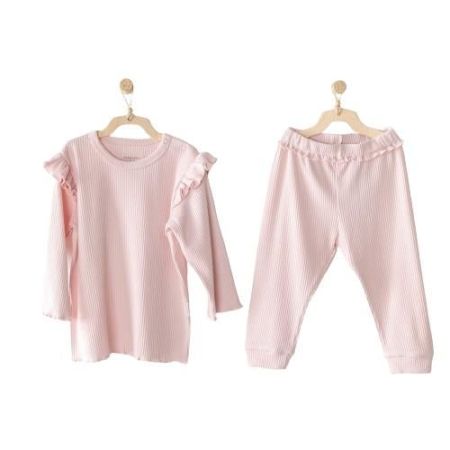 Andywawa - Andywawa Modal 2li Bebe Takım Pink Andywawa - Andywawa Modal 2li Bebe Takım Pink