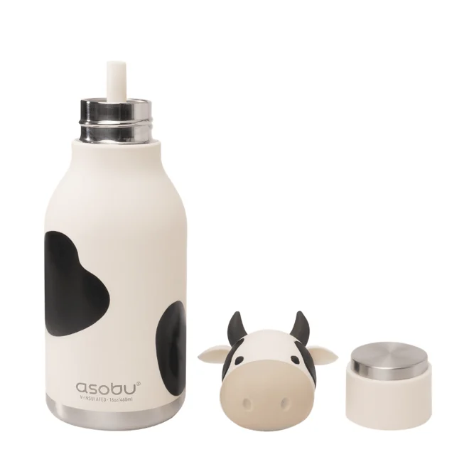 Asobu Bestie Bottle - Cow Çelik Suluk - 3