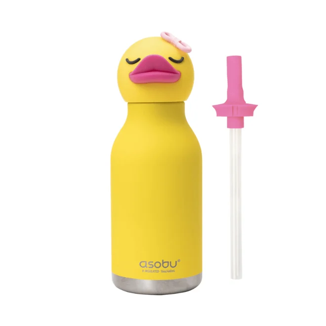 Asobu Bestie Bottle - Ducky Çelik Suluk - 2