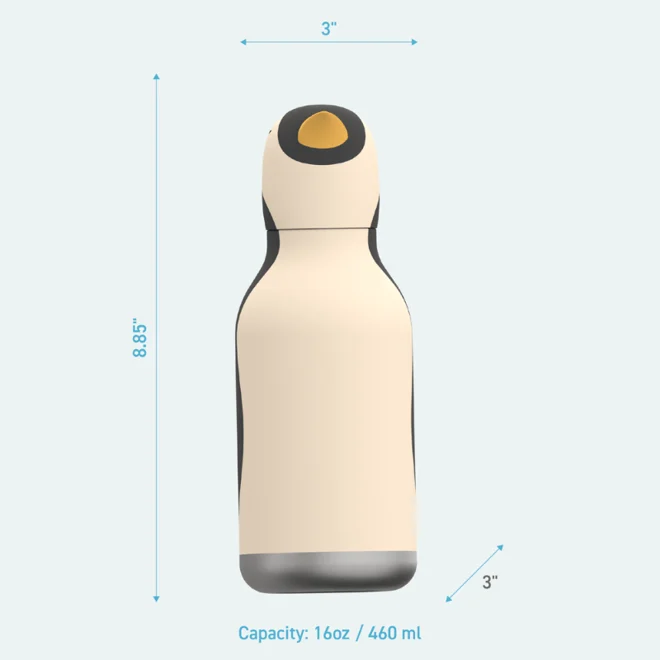 Asobu Bestie Bottle - Penguin Çelik Suluk - 7