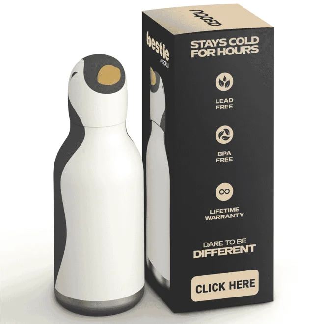 Asobu Bestie Bottle - Penguin Çelik Suluk - 8
