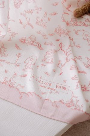 Atelıer Babbi 4'lü Yenidoğan Set Toile Jouy - Thumbnail