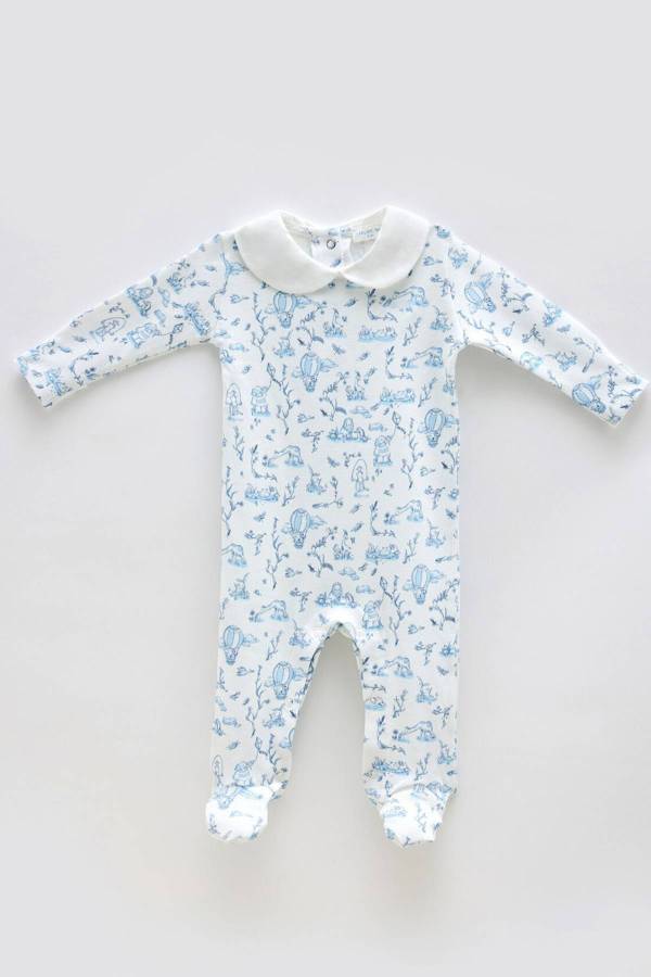 Atelıer Babbi Bebek Tulum Toile De Jouy