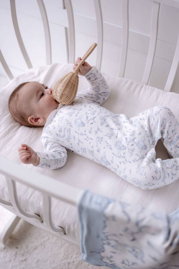 Atelıer Babbi Bebek Tulum Toile De Jouy