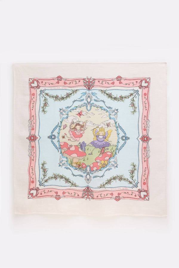 Atelıer Babbi Çift Katlı Müslin Bebek Örtüsü Peri Masalı