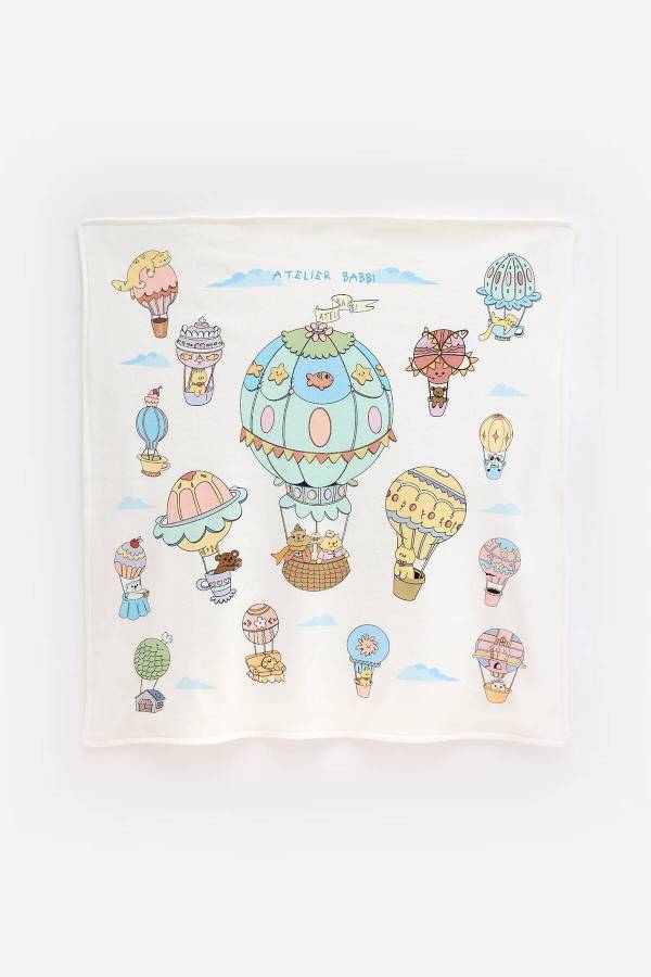 Atelıer Babbı Çift Taraflı Penye Battaniye