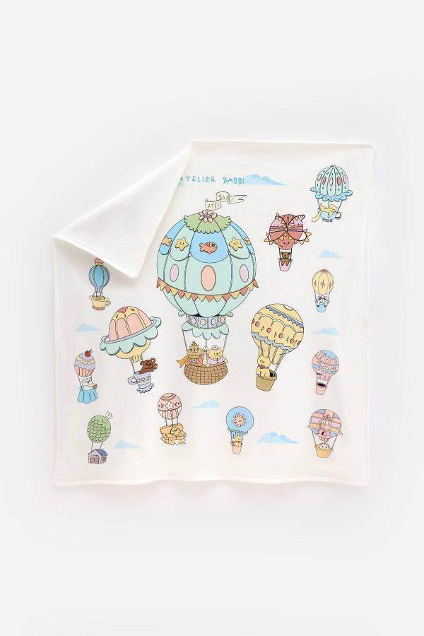 Atelıer Babbı Çift Taraflı Penye Battaniye