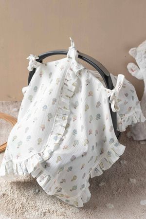 Atelıer Babbi Kapadokya Desenli Puset Örtüsü - Thumbnail