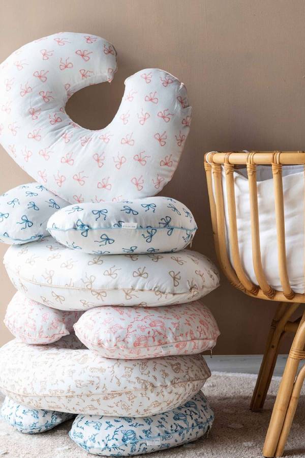 Atelıer Babbi Kurdele Pembe Emzirme Yastıgı