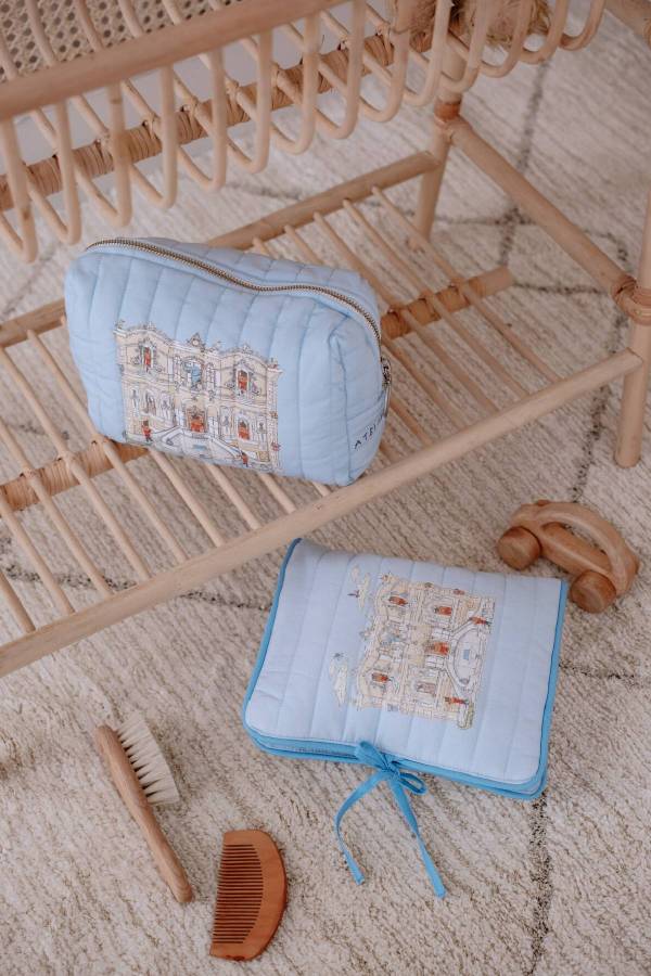 Atelıer Babbı Kurşun Asker Bebek Desenli Bakım Çantası