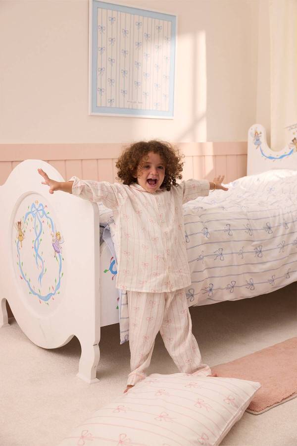 Atelıer Babbi Pembe Kurdele Pijama Takımı