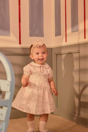 Atelıer Babbi Toile De Jouy Kız Elbise - Thumbnail