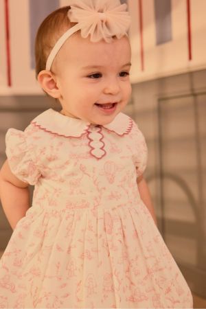 Atelıer Babbi Toile De Jouy Kız Elbise - Thumbnail