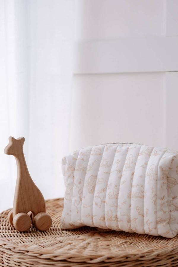 Atelıer Babbi Toile De Jouy Oragnizer Bej