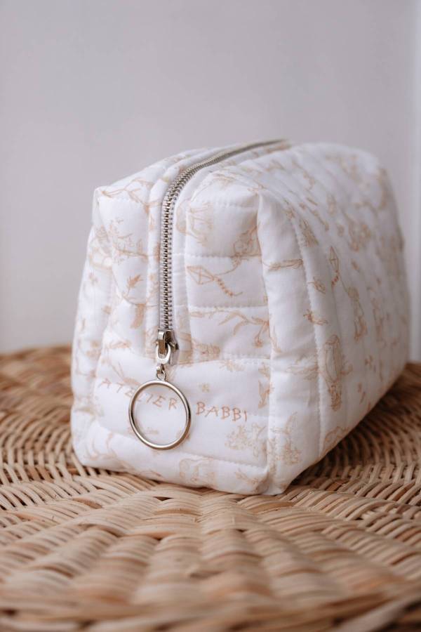 Atelıer Babbi Toile De Jouy Oragnizer Bej