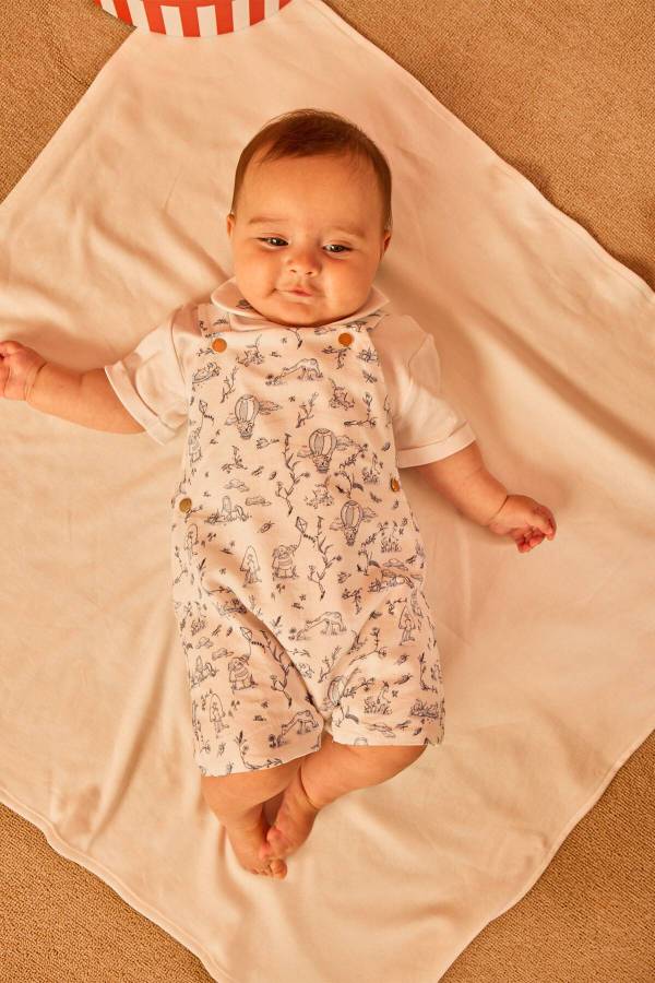 Atelıer Babbi Toile De Jouy Salopet Mavi