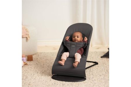 BabyBjörn Balance Soft Woven Jersey Üçlü Kumaş / Dark Grey Anakucagı - Thumbnail