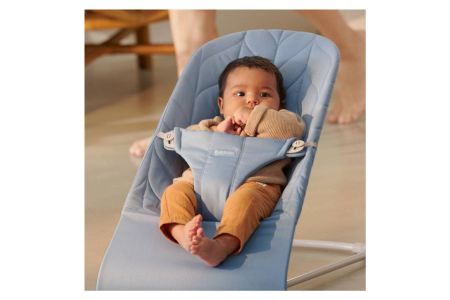 BabyBjörn Bliss Anakucağı Petal Cotton / Blue - Thumbnail
