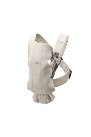 Babybjörn - BabyBjörn Kanguru Mini Cotton 3D Jersey / Light Beige
