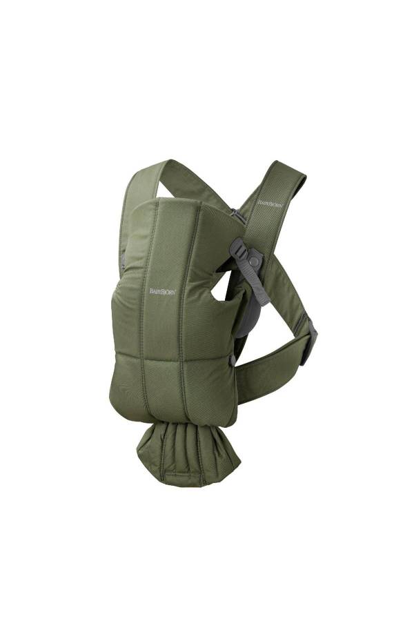 BabyBjörn Kanguru Mini Woven Dark Green