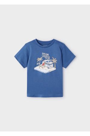 Better Cotton baskılı erkek çocuk tişörtü - Thumbnail