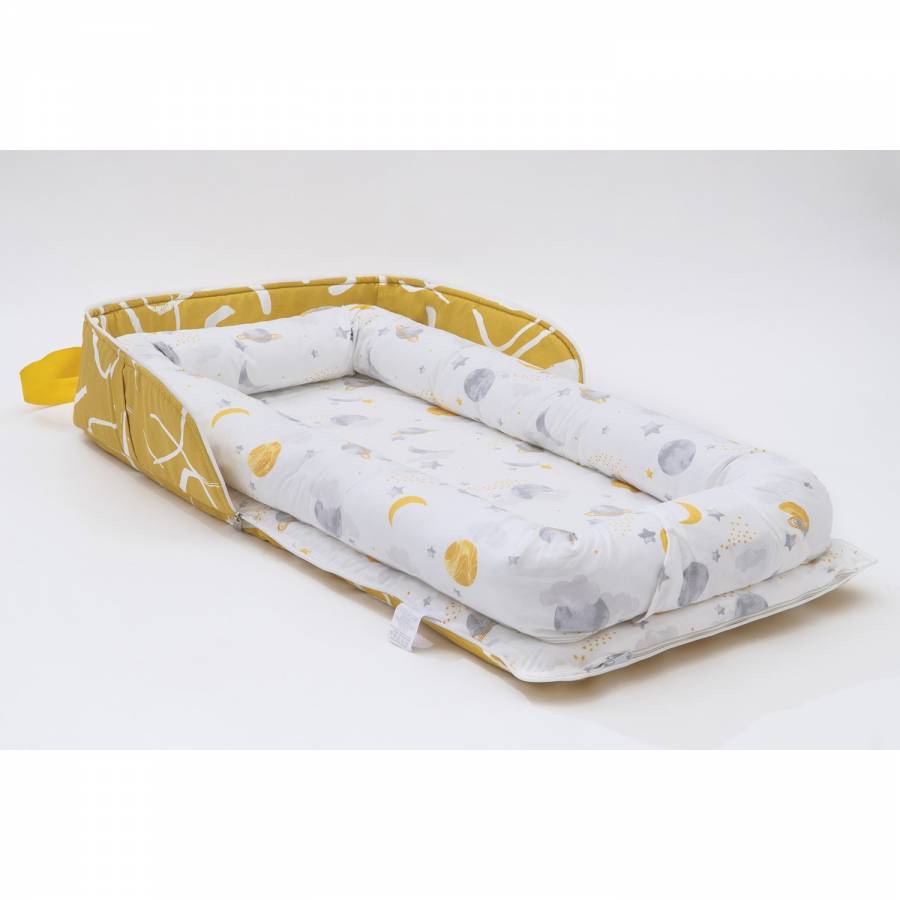 Bonjini Baby Nest Uyku Çantası-Yatağı - Sarı