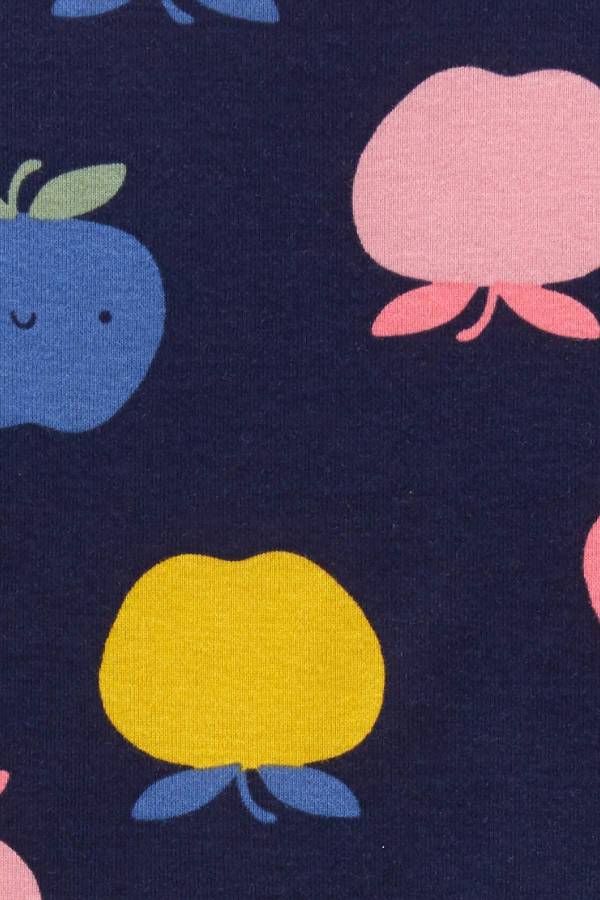 Carter’s Kız Elma Desen Pamuklu 4 Parça Pijama Takımı