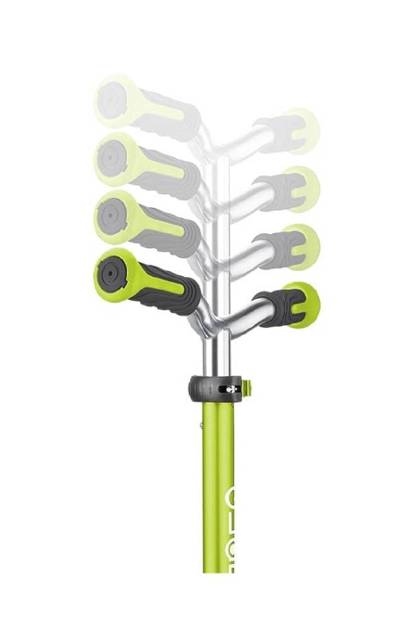Globber Elite Deluxe Işıklı Scooter - Yeşil