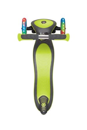 Globber Elite Deluxe Işıklı Scooter - Yeşil - Thumbnail