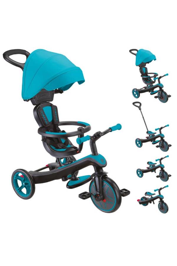 Globber Explorer 4in1 Trike Bisiklet - Mavi
