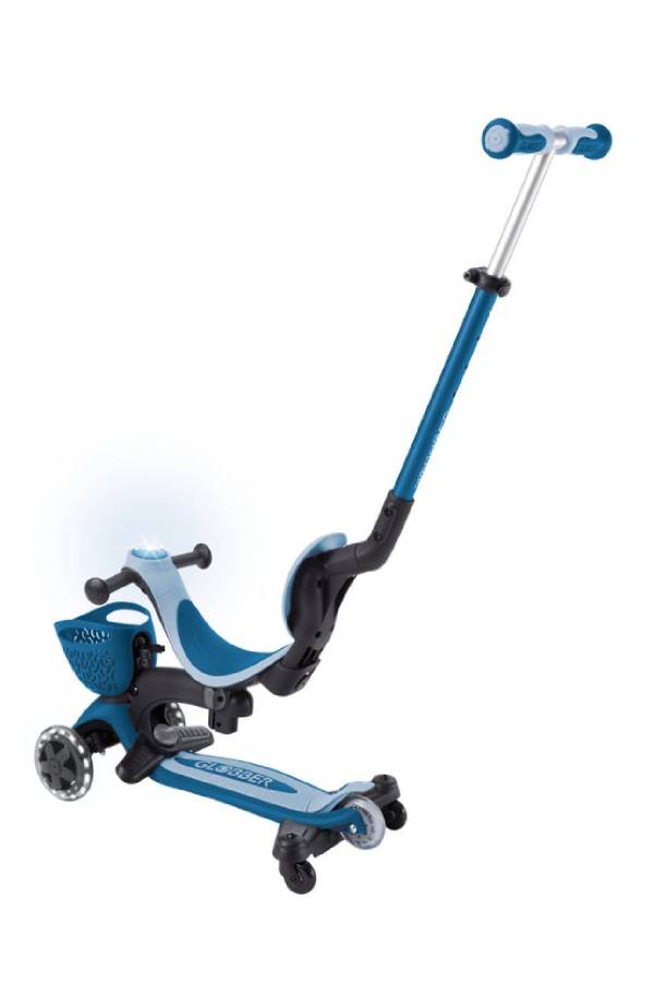 Globber Go Up Baby 360 Işıklı Scooter - Pastel Mavi