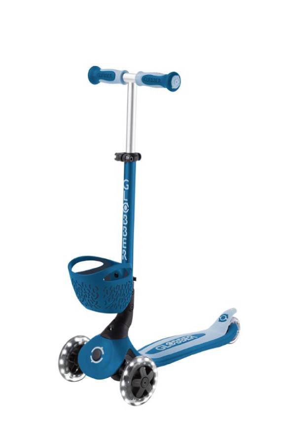 Globber Go Up Baby 360 Işıklı Scooter - Pastel Mavi
