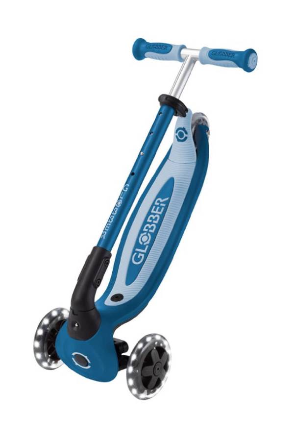 Globber Go Up Baby 360 Işıklı Scooter - Pastel Mavi