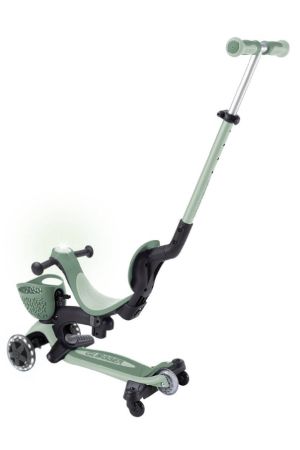 Globber Go Up Baby 360 Işıklı Scooter - Zeytin Yeşili - Thumbnail