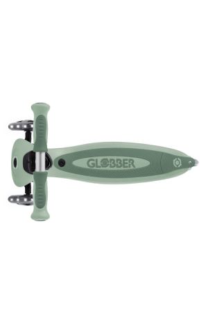 Globber Go Up Baby 360 Işıklı Scooter - Zeytin Yeşili - Thumbnail