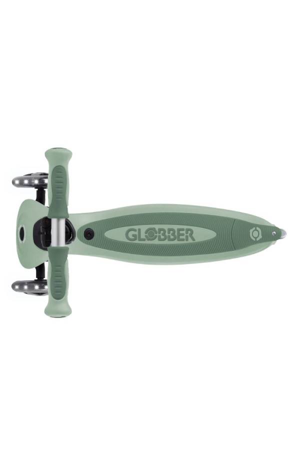 Globber Go Up Baby 360 Işıklı Scooter - Zeytin Yeşili