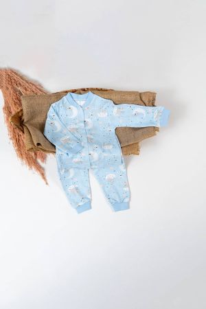 Gökyüzü Temalı Bebek Pijama Takımı - Thumbnail