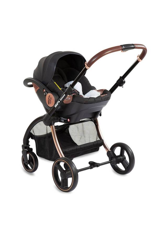 Kraft Extreme Travel Sistem Bebek Arabası – Gri