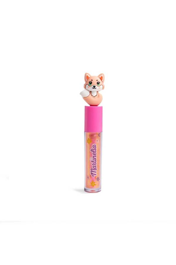 Martinelia Friendly Animals Kız Çocuk Sevimli Hayvan Figürlü Dudak Parlatıcısı Peach