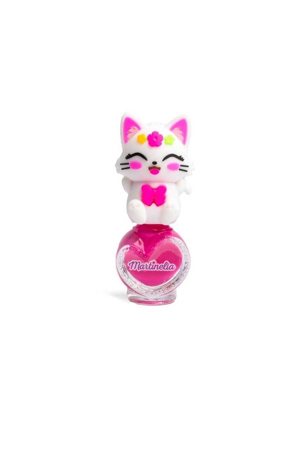 Martinelia Friendly Animals Kız Çocuk Su Bazlı Oje 5 ml Şeker Pembesi