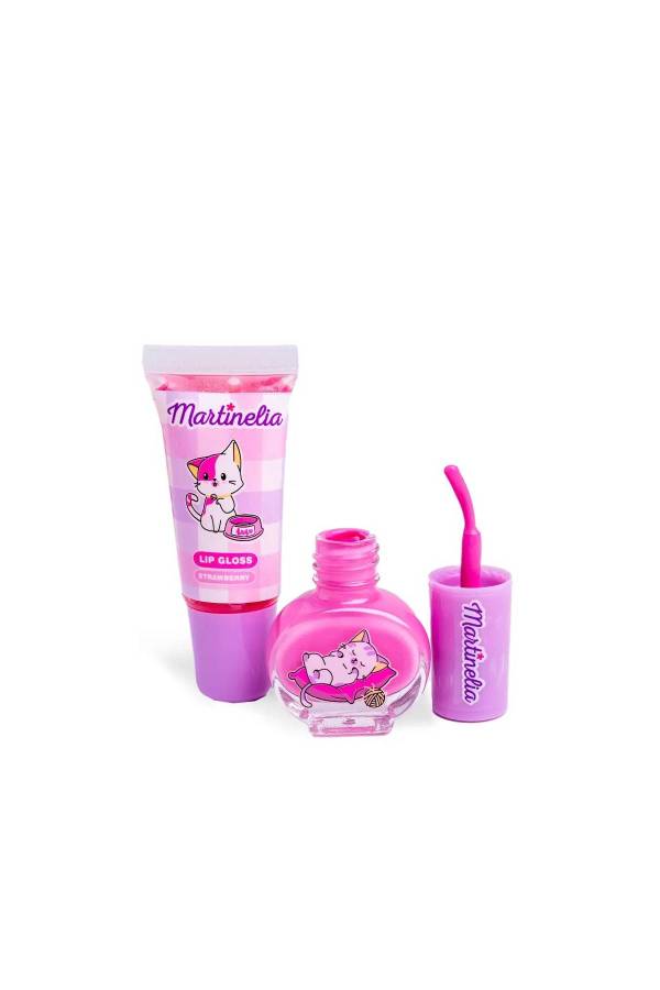 Martinelia Lulu&Duky Kız Çocuk Teneke Kutulu Oje ve Dudak