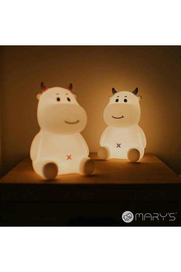 Mary's Cow Mavi Led Gece Lambası