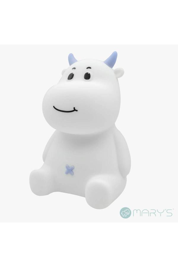 Mary's Cow Mavi Led Gece Lambası