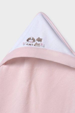 Mayoral Bebek Banyo Havlusu Pembe - Thumbnail