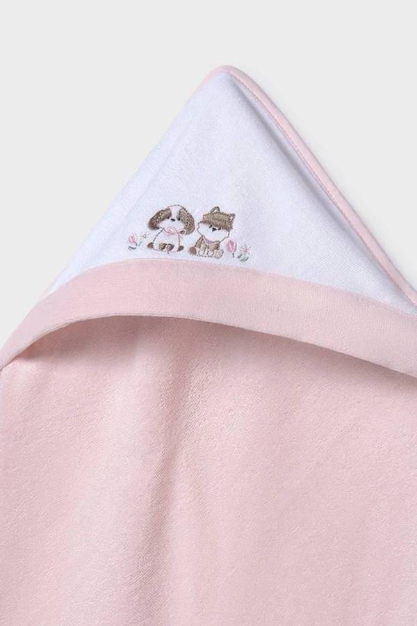 Mayoral Bebek Banyo Havlusu Pembe
