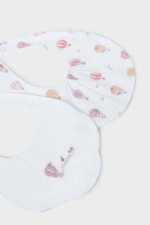 Mayoral Bebek Önlük 2'li Set Beyaz - Thumbnail