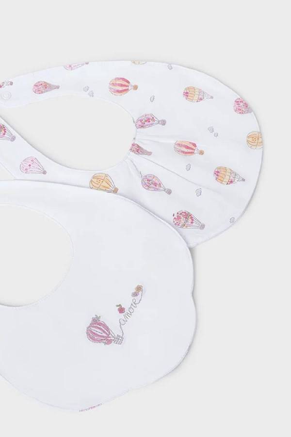 Mayoral Bebek Önlük 2'li Set Beyaz