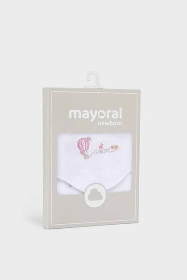 Mayoral Bebek Önlük 2'li Set Beyaz